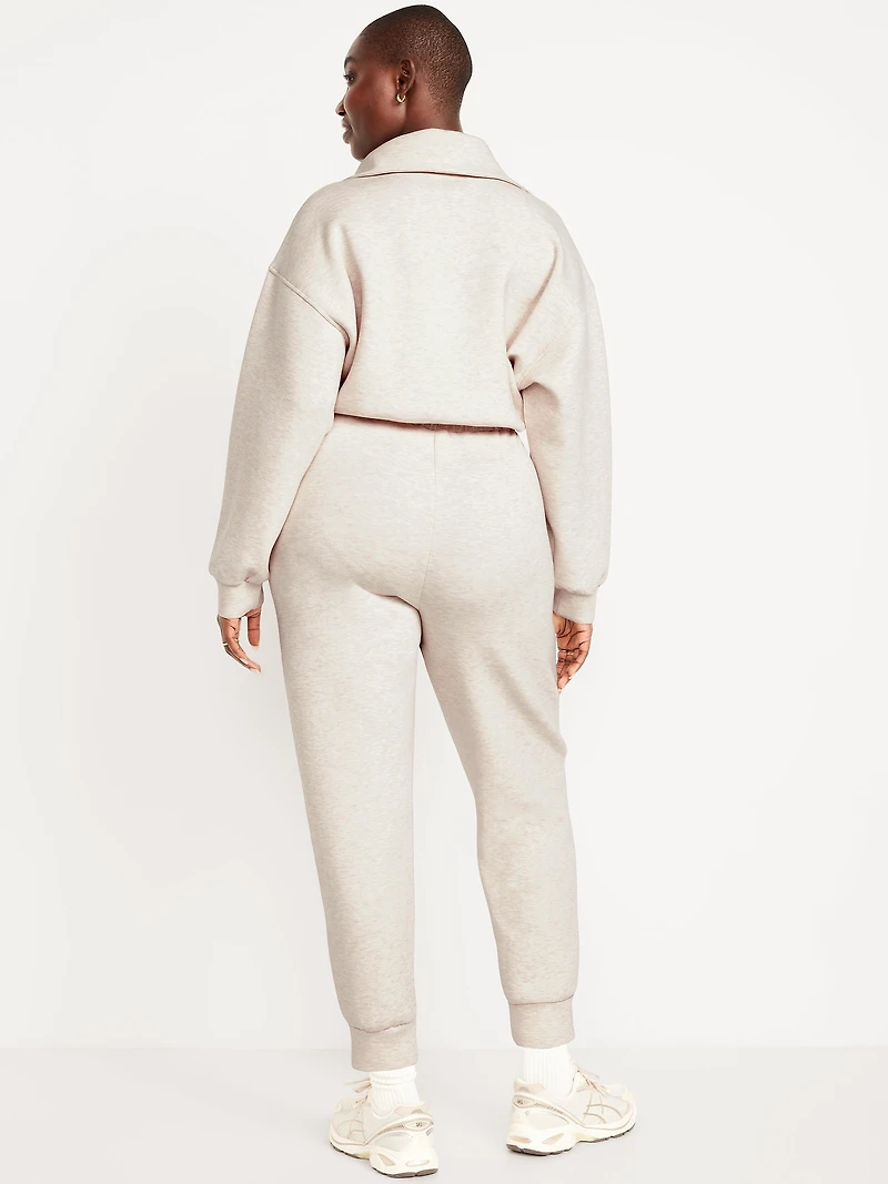 Bounce Fleece Zip Jumpsuit