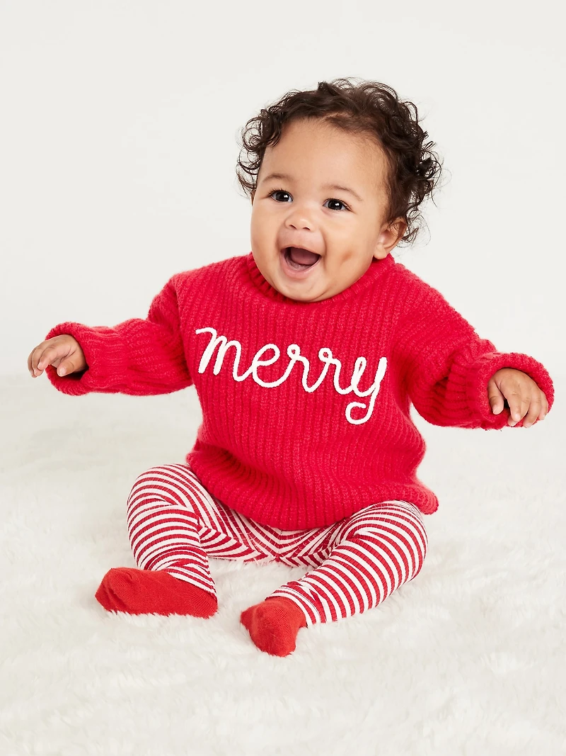 SoSoft Unisex Plaid Sweater for Baby