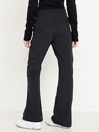 High-Waisted Cargo Flare-Leg Pants for Girls