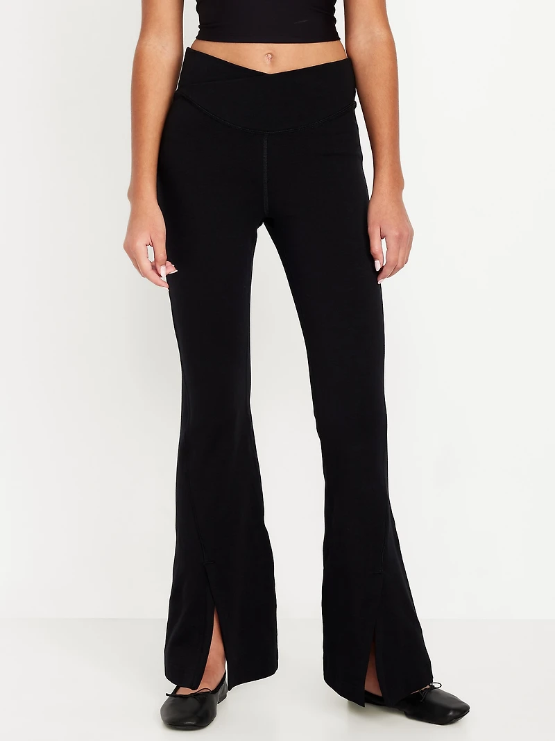 High-Waisted PowerChill Flare Leggings for Girls