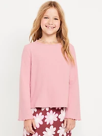 CozePlush Long-Sleeve Top for Girls