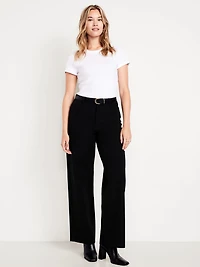 High-Waisted Pixie Super Wide-Leg Pants
