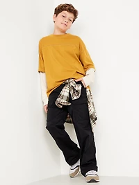 Super Baggy Belted Pull-On Cargo Pants for Boys