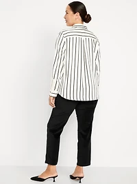 Maternity Full-Panel OG Straight Velvet Pants