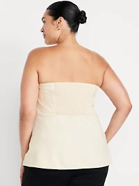 Fitted Strapless Top