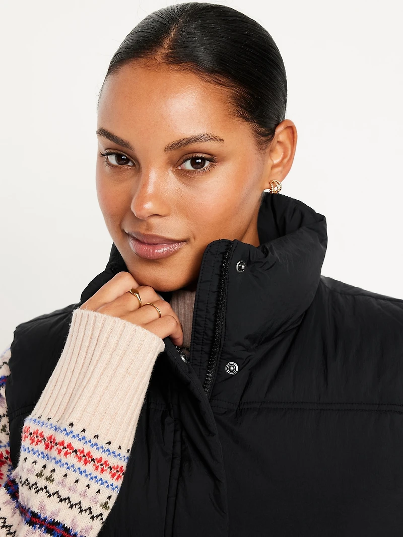 Water-Resistant Puffer Vest