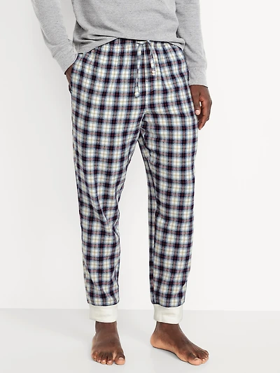 Plaid Flannel Pajama Joggers