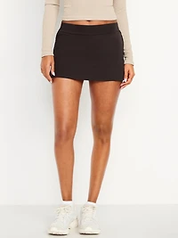 Mid-Rise StudioSmooth Mini Skort
