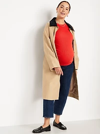 Maternity Snug Crew-Neck T-Shirt