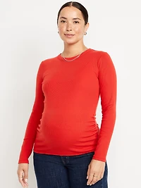 Maternity Snug Crew-Neck T-Shirt
