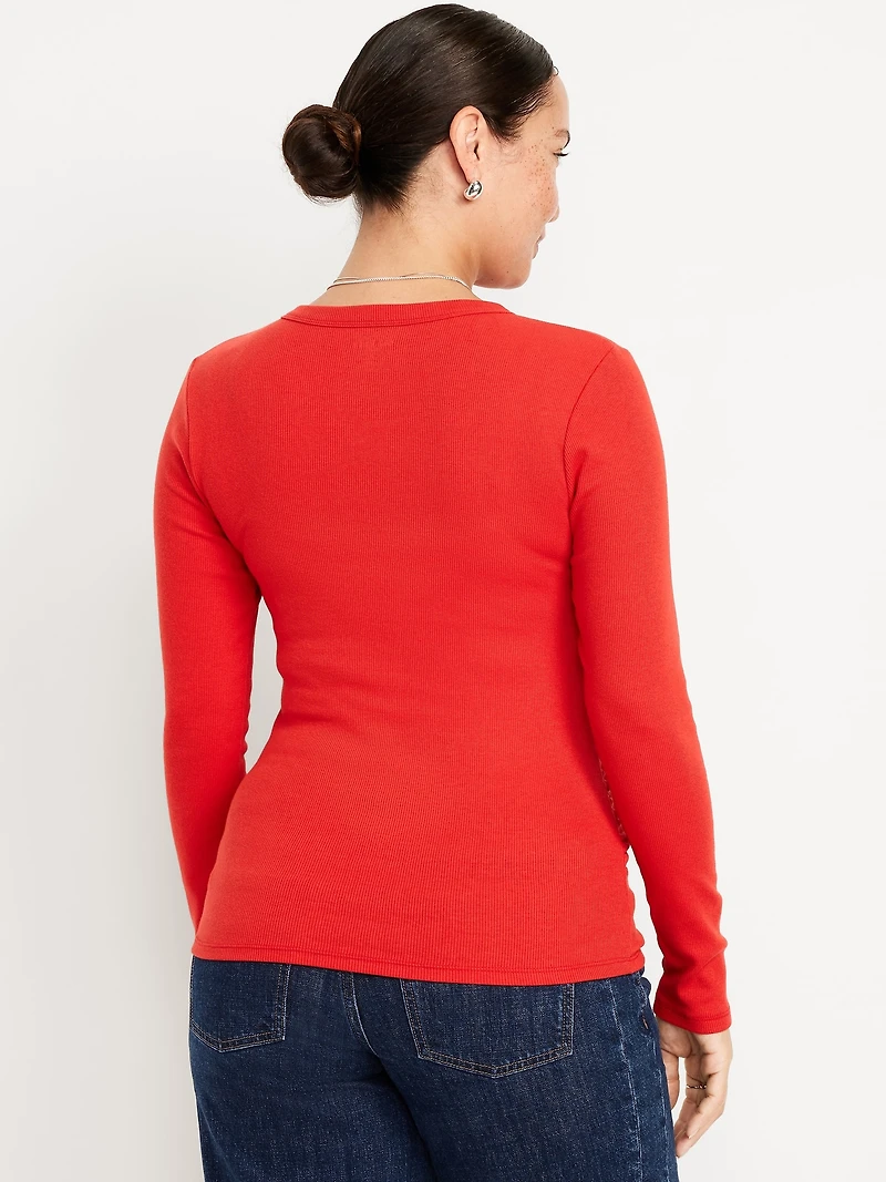 Maternity Snug Crew-Neck T-Shirt