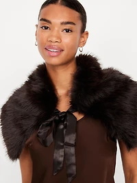 Faux Fur Stole