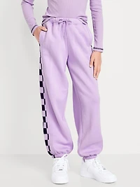 High-Waisted Baggy Jogger Sweatpants for Girls