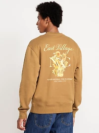 Oversized Graphic Rotation Sweatshirt