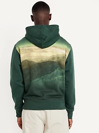Rotation Graphic Popover Hoodie