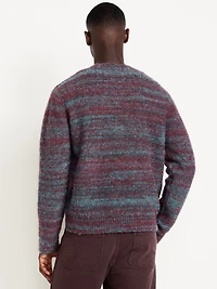 Wool-Blend Crew-Neck Sweater