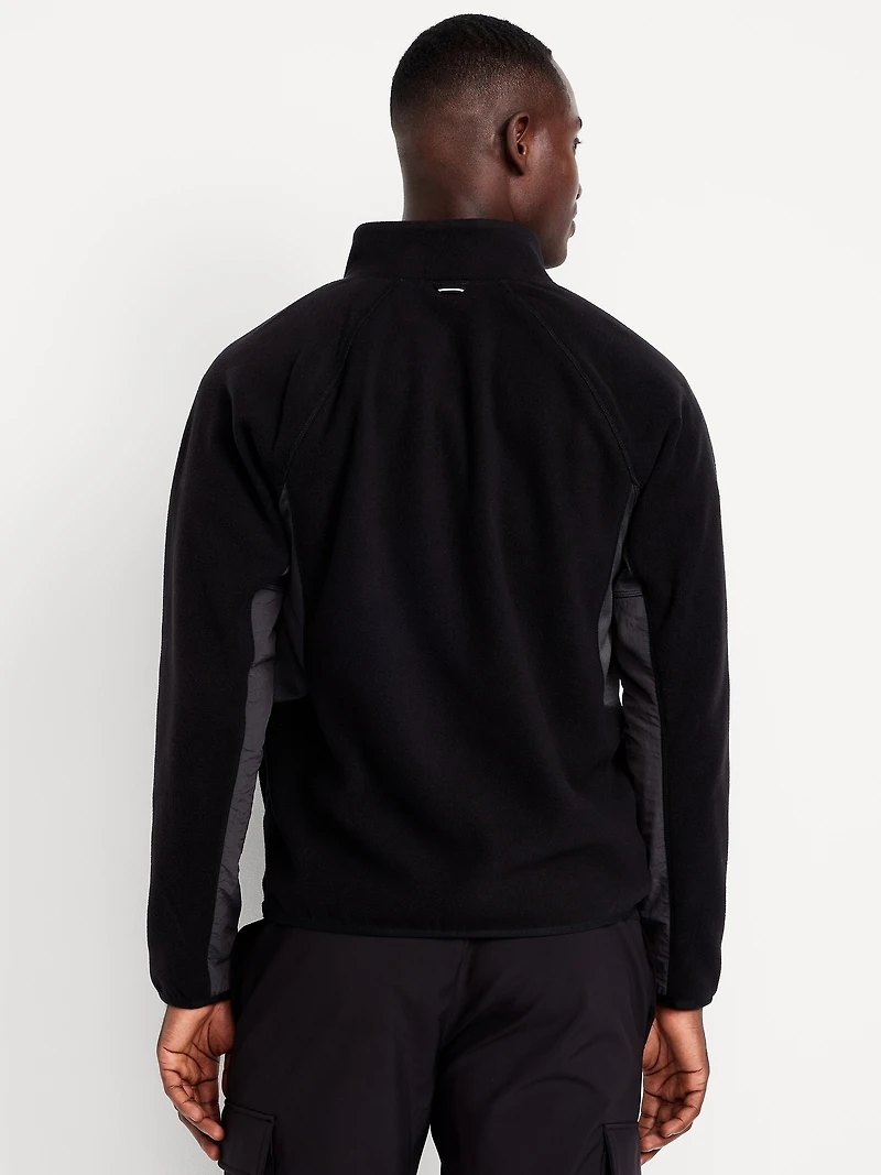 Cozy Microfleece Run Quarter Zip