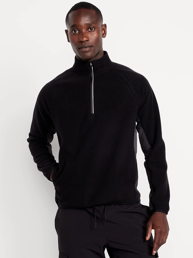 Cozy Microfleece Run Quarter Zip