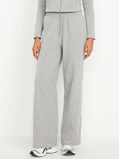 High-Waisted SoComfy Wide-Leg Sweatpants