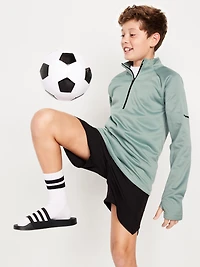 Go-Dry Quarter-Zip Soccer Pullover for Boys