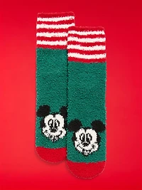 Old Navy x Disney Holiday-Graphic Cozy Socks for Women