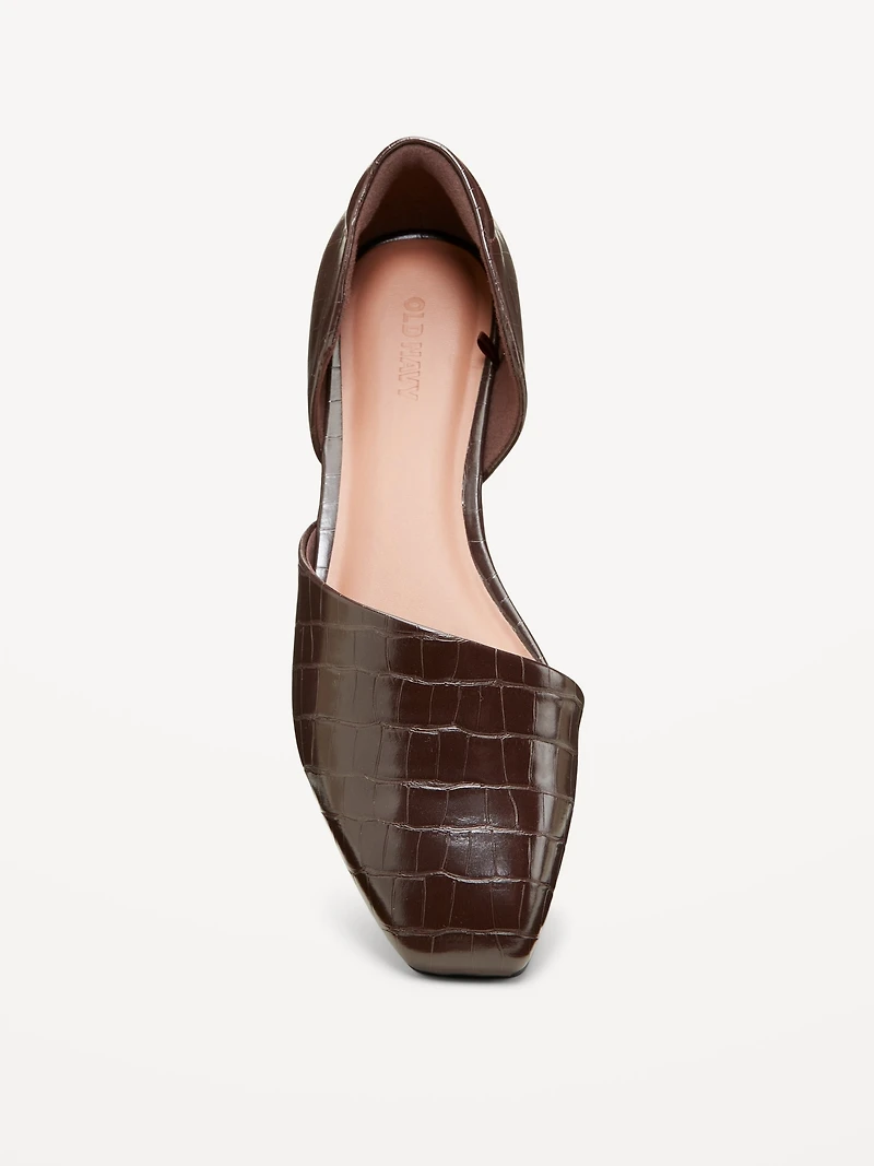 D'Orsay Flats for Women