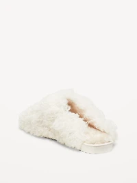 Faux Fur Slippers for Women
