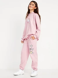 Hello Kitty® High-Waisted Graphic Jogger Sweatpants for Girls