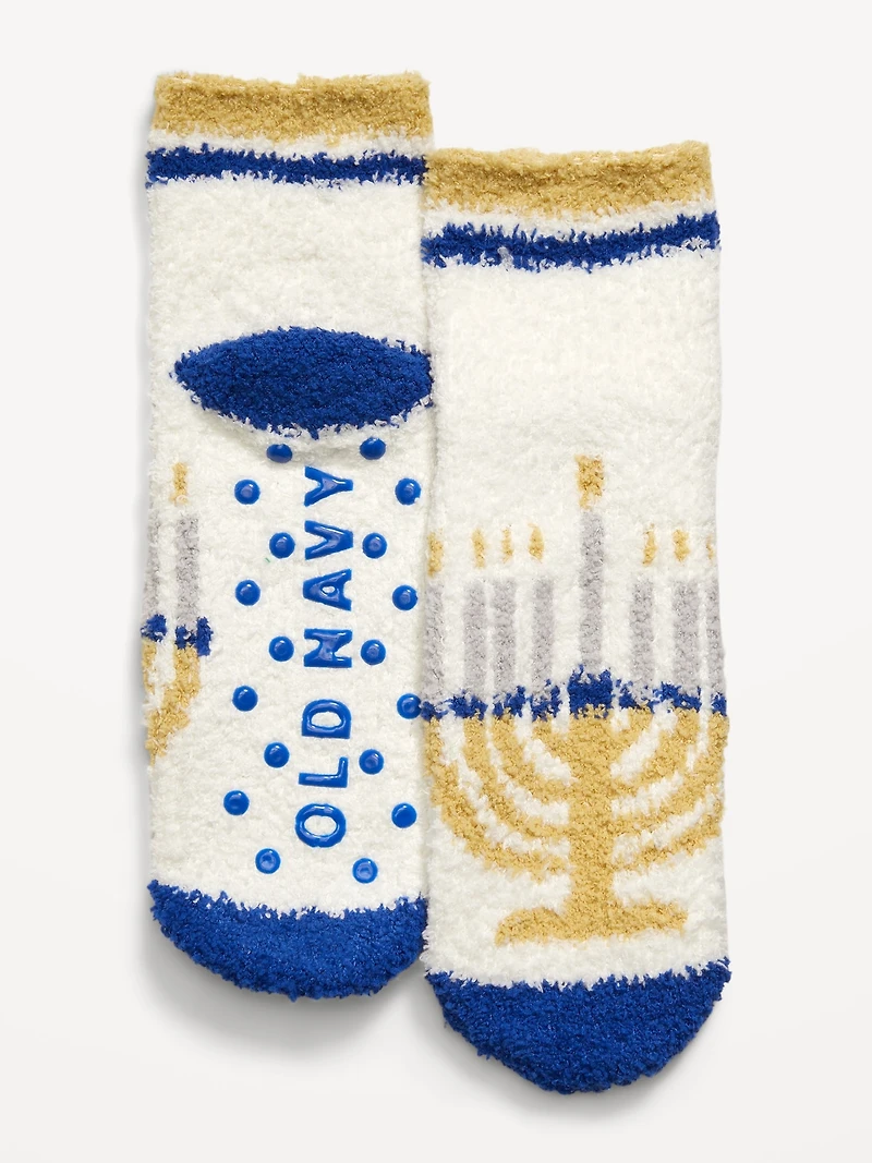 Gender-Neutral Cozy Holiday Socks for Kids