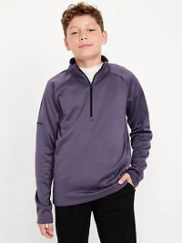 Go-Dry Quarter-Zip Soccer Pullover for Boys