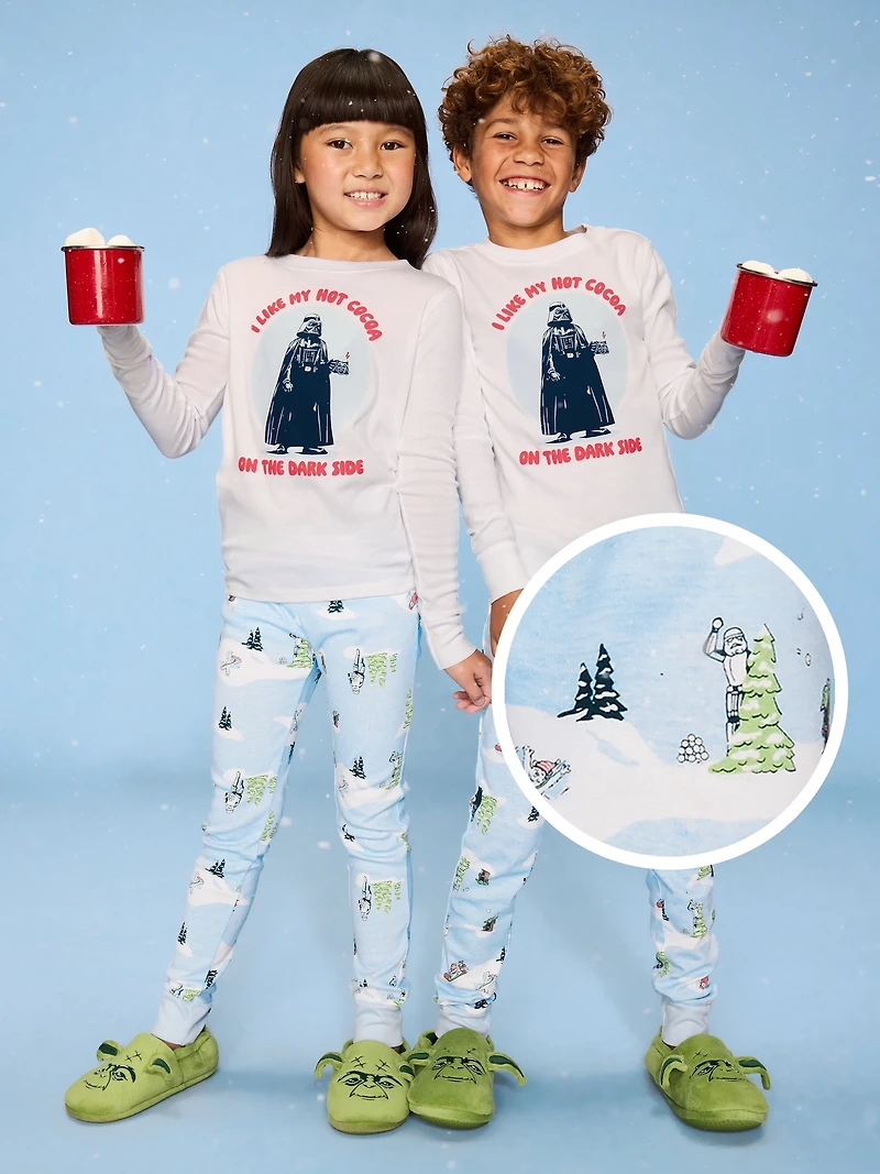 Old Navy x Star Wars Gender-Neutral Snug-Fit Graphic Pajama Set for Kids
