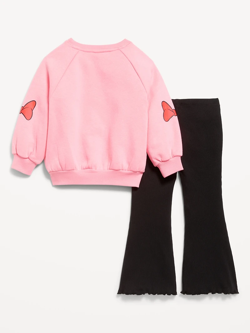 Disney© Graphic Sweatshirt and Legging Set for Toddler Girls