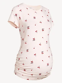 Maternity Crew Neck T-Shirt