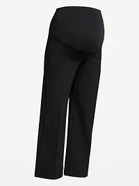Maternity Full-Panel Stevie Straight Pants