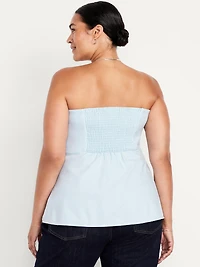 Fitted Strapless Top