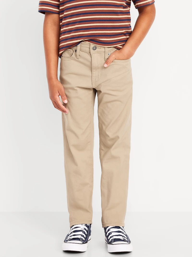 Slim 360° Stretch Twill Pants for Boys