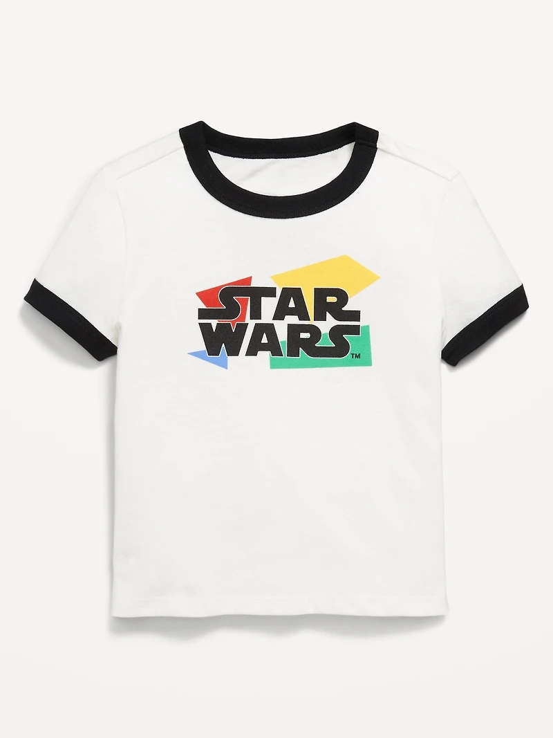 Star Wars™ Unisex Graphic Ringer T-Shirt for Toddler