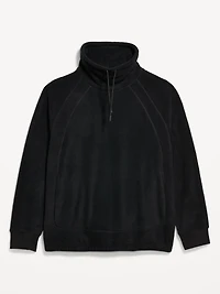 Funnel Neck Microfleece Pullover