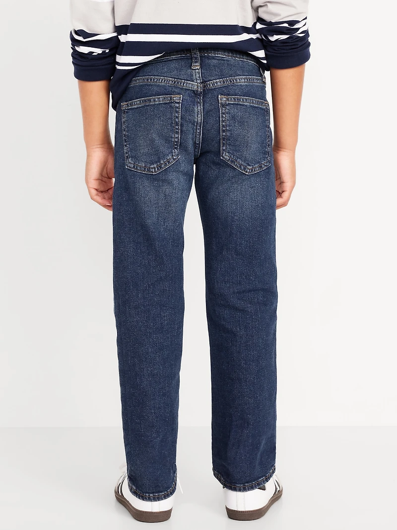 Straight-Leg Built-In Flex Jeans for Boys