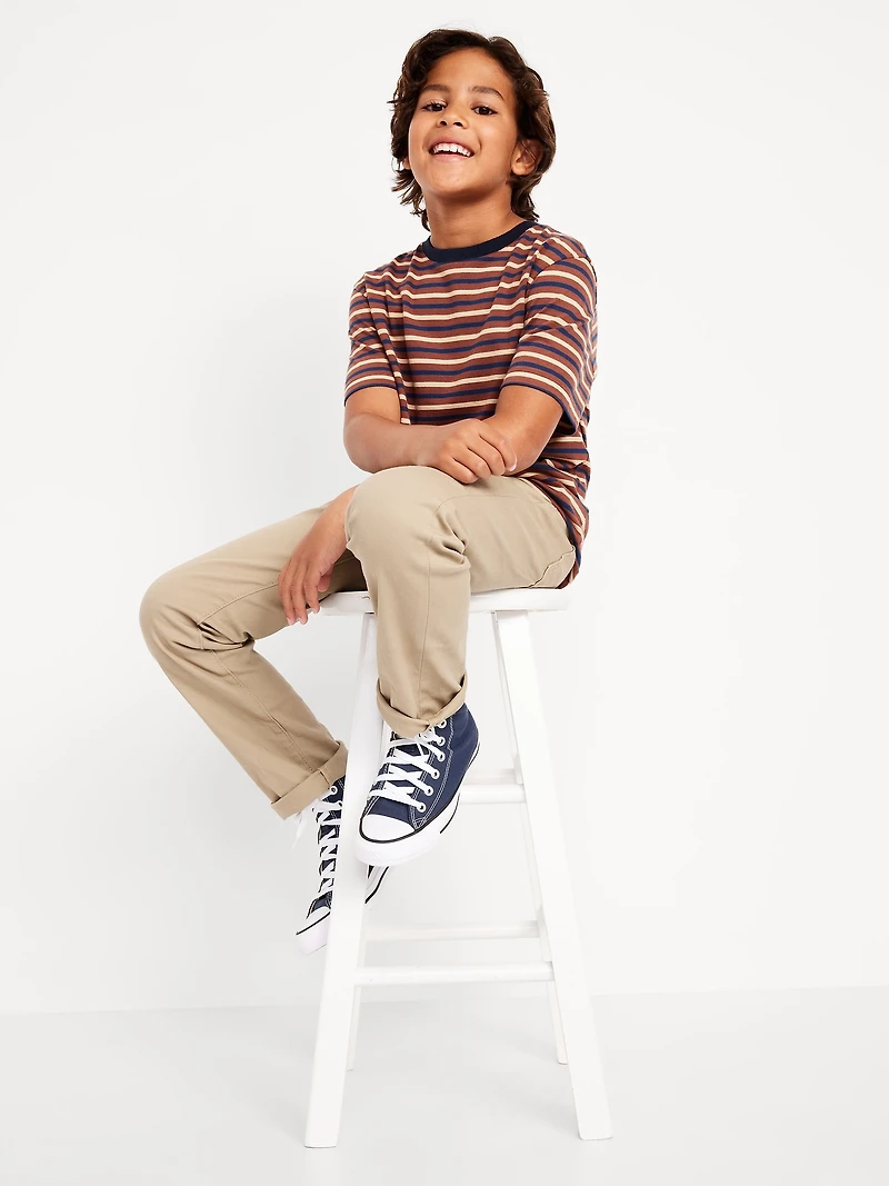 Slim 360° Stretch Twill Pants for Boys