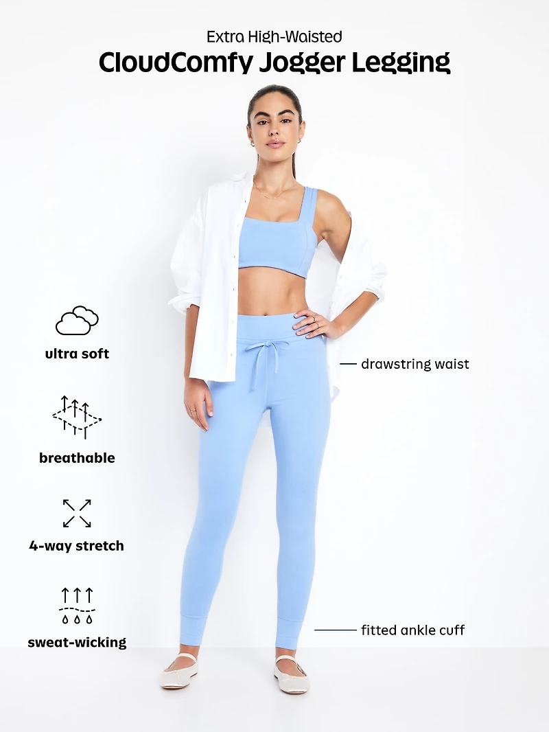 Extra High-Waisted CloudComfy Jogger Leggings
