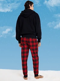 Plaid Flannel Pajama Joggers