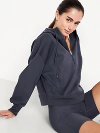 Dynamic Fleece Half-Zip Hoodie Sweatshirt