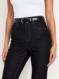 Extra High-Waisted Baby Boot-Cut Jeans