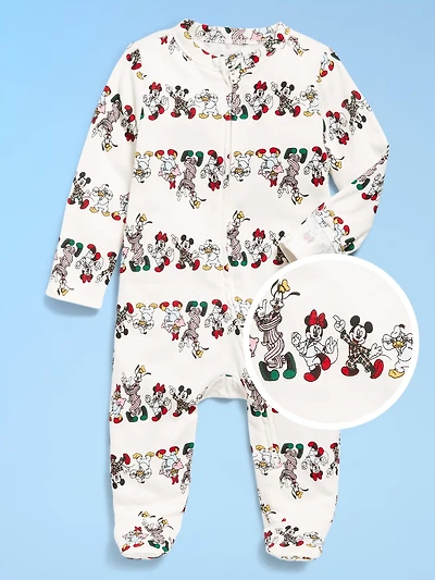 Old Navy x Disney 2-Way-Zip Sleep & Play Footed One-Piece for Baby