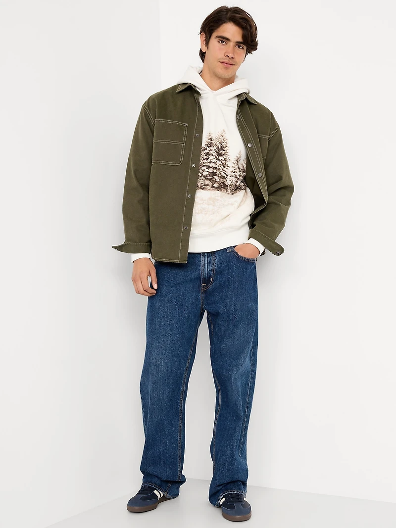 Rotation Graphic Popover Hoodie