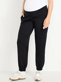 Maternity Dynamic Fleece Rollover Waist Joggers