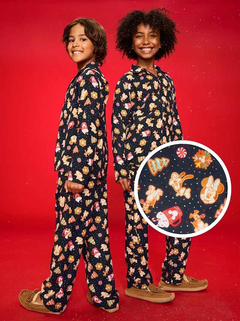 Old Navy x Disney Gender-Neutral Button-Front Graphic Pajama Set for Kids