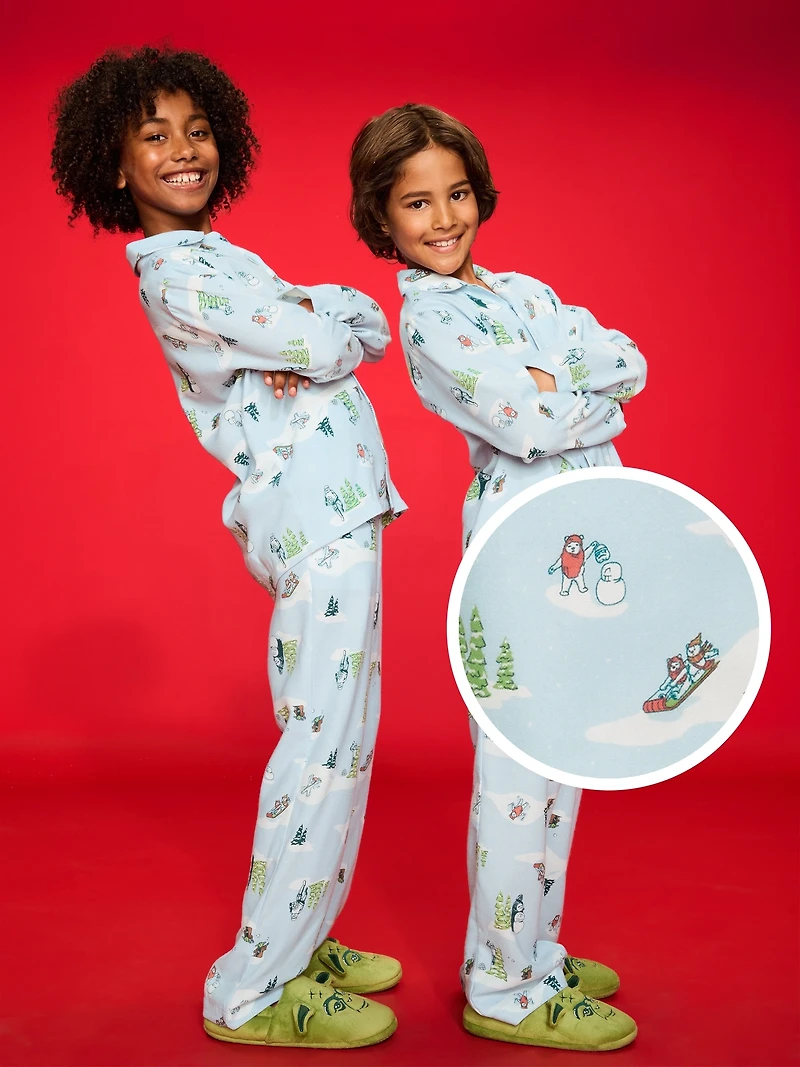 Old Navy x Star Wars Gender-Neutral Button-Front Graphic Pajama Set for Kids