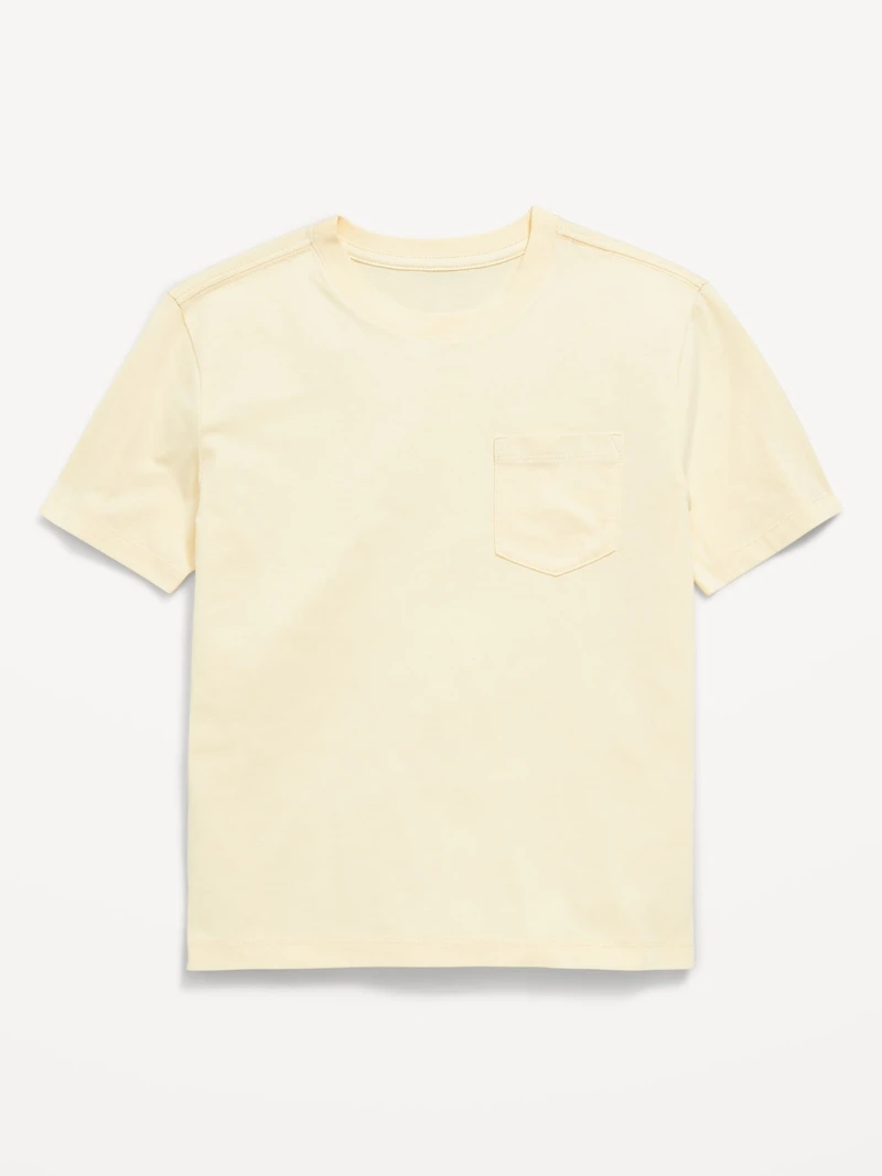 Softest Short-Sleeve Pocket T-Shirt for Boys